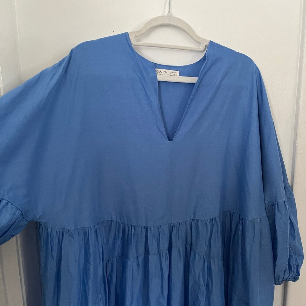 Hackwith Design House Circle Cut Gauze Dress (Siz… - image 5